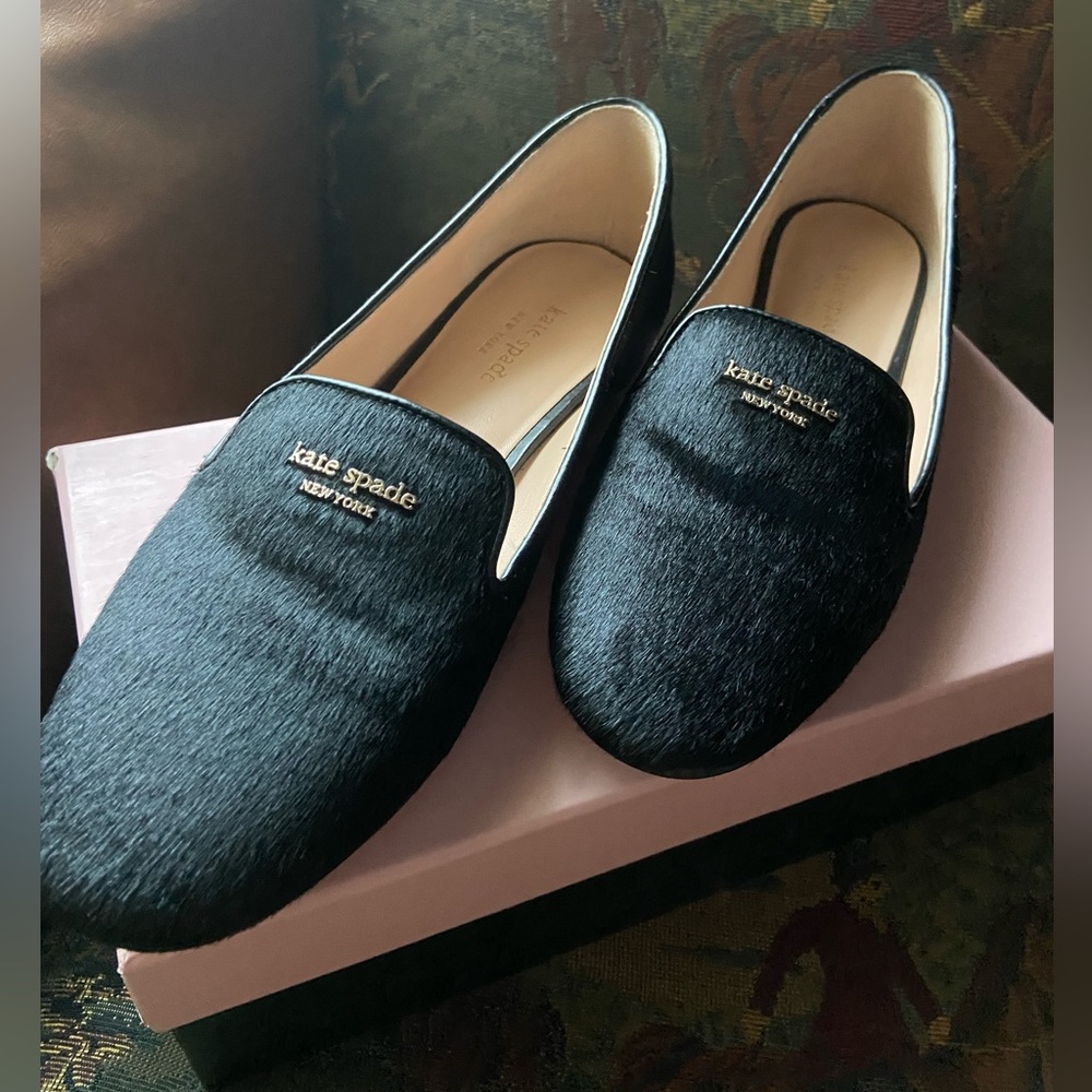 Kate Spade Torte Black Flats